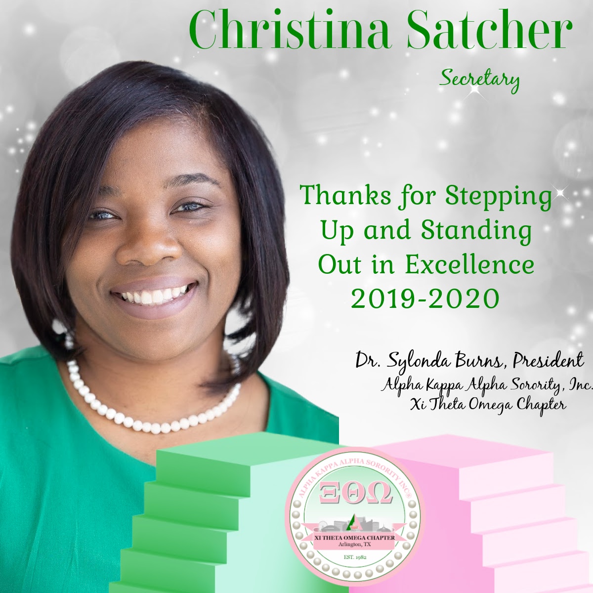 AKA_XTO1982's tweet photo. As we come towards end of the year, we would like to honor our outgoing administration for their tireless efforts in leading and growing XTO! Thank you for Stepping Up and Standing Out in Excellence! #AKAPrideXTO #PinkProud #IvyStrong #WeareSouthCentral #WeareAlphaKappaAlpha https://t.co/yv58sC9xha