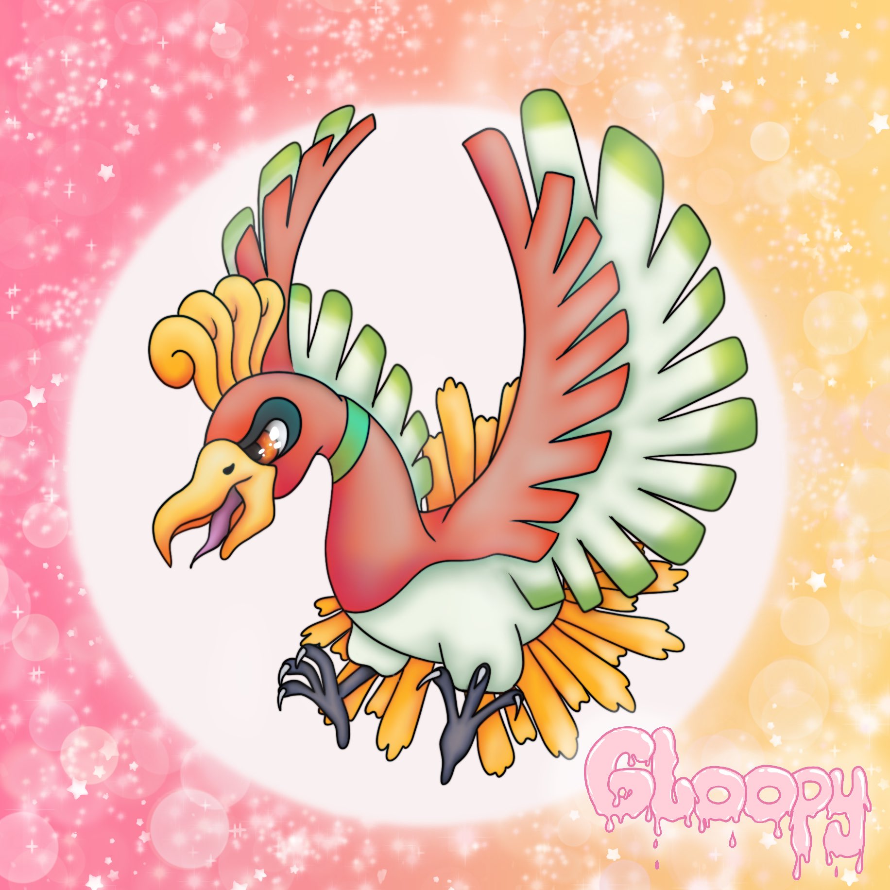 Gloopypixels But You Still Gotta Catch Em All Lugia ルギア Hooh Houou ホウオウ ポケモン Pokemon Johto Fanart Cute Kawaii Pastel Procreate Digitalart Pokemongold Pokemonsilver Pokemoncrystal Pokemonhgss T Co