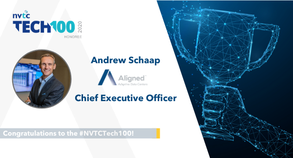 aligneddc's tweet image. Congrats to our CEO @andrewschaap1 for recently being named a #NVTCTech100 honoree! As CEO, Andrew has cultivated an ecosystem which inspires the innovation that advances #Aligned’s commitment to reducing the social, economic &amp;amp; environmental impact of the digital era. #AlignedDNA