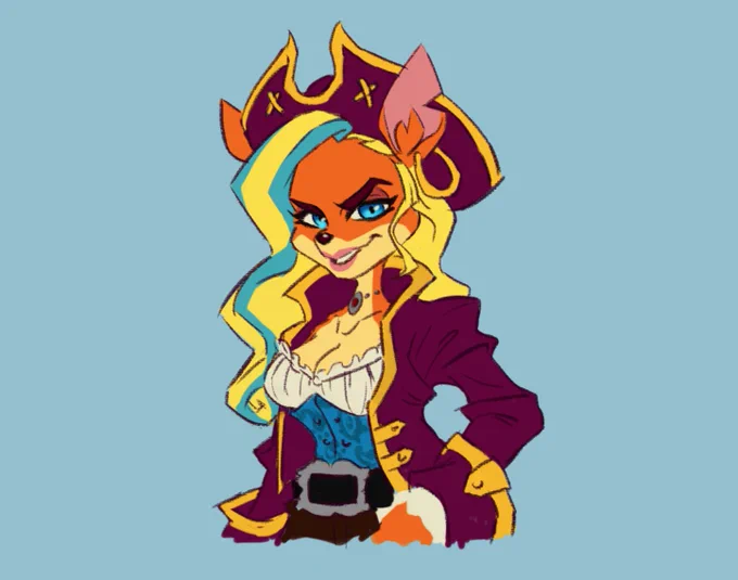 "Booty Seeker Tawna"☠️
#CrashBandicoot #クラッシュ・バンディクー #CrashBandicoot4 