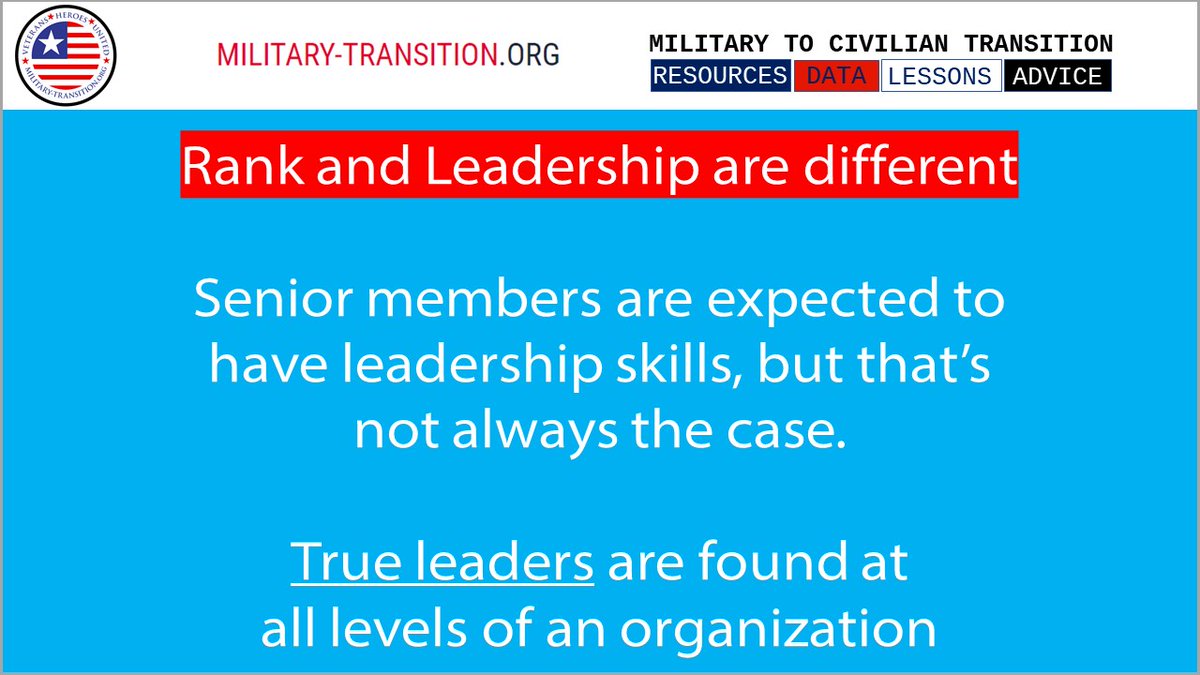 miltransurvey's tweet photo. Advice from #veterans 
https://t.co/FrSsciO4DH 
#MilitarytoCivilian #DD214 #MissionTransition #VeteransHelpingVeterans #VetsHelpingVets #Vets4Vets #transitioningmilitary #infintehero #MilitaryStream #Jobs4Veterans #Jobs4Vets #MilTransition #MilitaryTalent https://t.co/6lWbWmmeHE