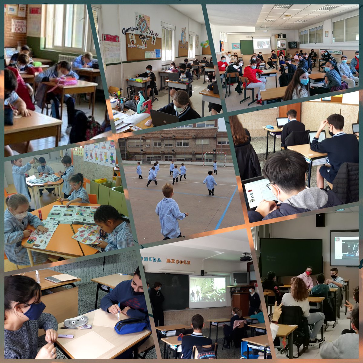 amordediosmad's tweet photo. 🔝OBJETIVO CONSEGUIDO!!🔝
100% presencialidad de to@s nuestr@s alumn@s desde #InfantilADD hasta #BachilleratoADD
Queremos dar las gracias a:
✔ dirección, profesores y PAS por su esfuerzo y dedicación
✔ alumn@s por su cooperación
✔ familias por su comprensión y colaboración. https://t.co/Cqbhr60FES