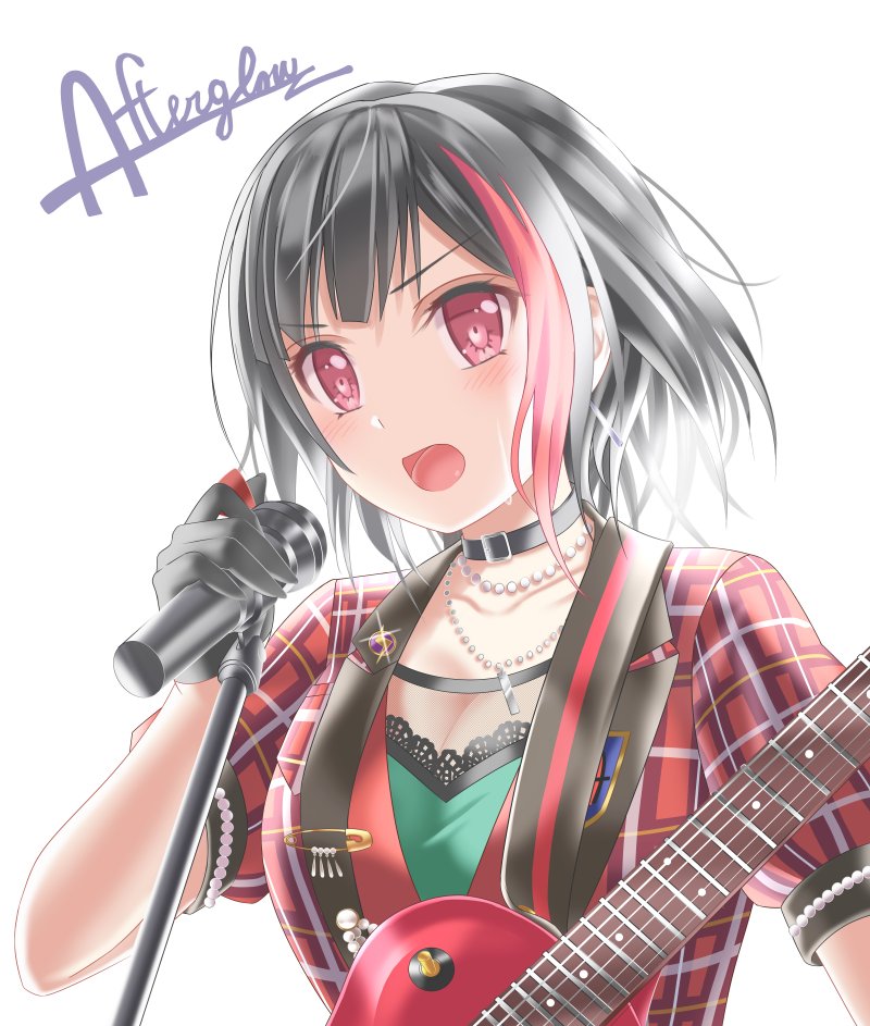 蘭ちゃん バンドリ 美竹蘭 ととしおんのイラスト