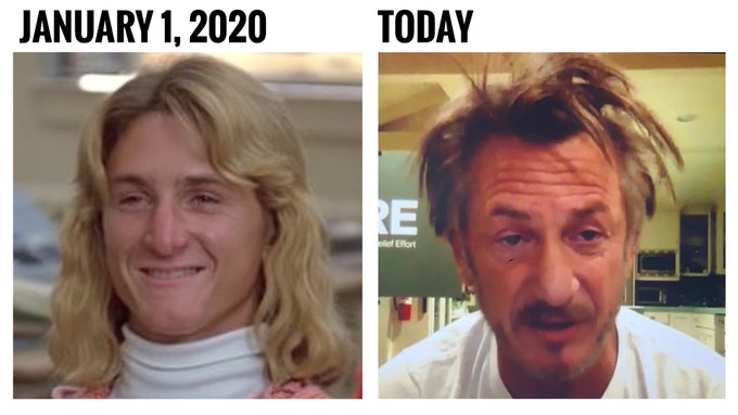 Sean Penn Claimed Russians Hacked His Hair, And The Internet Was Here For  It | Cinemablend