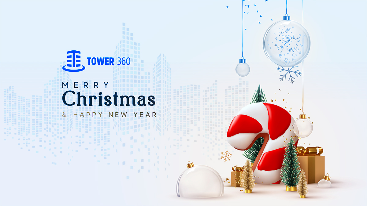TOWER360_CRE's tweet photo. 2020 has been an extraordinary year, globally. As the world has faced extraordinary challenges, we have doubled down on our clients, helping them with end to end digital workflows. Here's wishing our friends - Merry Christmas and a better and healthier, 2021. #AssetManagement https://t.co/vpY0qa9HJe