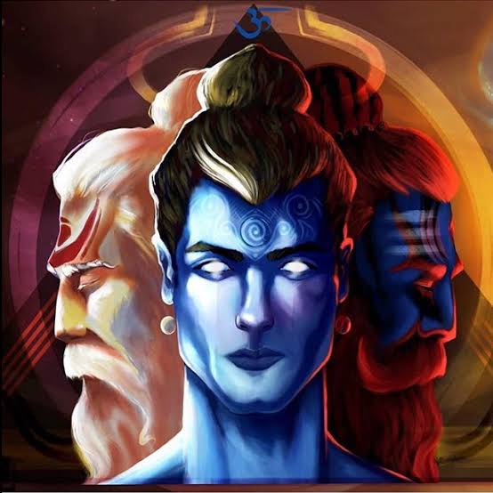 Brahma is the creator of the universe while Lord Vishnu is the preserver of it. Shiva's role is to destroy the universe in order to re-create it. Lord Shiva has many names some call him the destroyer of the evil and some believe Lord Shiva was the genesis of the world.