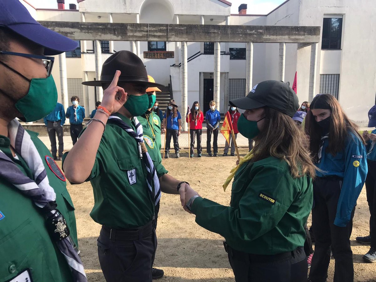gsorionMadrid's tweet photo. Desde Waingunga, en Los Molinos escribimos una carta al Grupo Scout Orión de Huelva en respuesta a la suya. Hicimos consejos, progresión, formación y entrega de pañoletas, promesas e insignias.¡Más en https://t.co/UqcAiOBMvv! #gsorion #scouts #scouting #manada #waingunga #lobatos https://t.co/OLIM7DoSXS