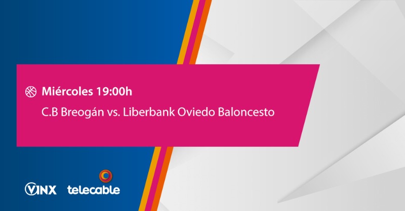 telecable_AS's tweet photo. ¡Esta tarde volveremos a disfrutar del baloncesto asturiano en @vinxtv!
🏀 Hoy a las 19:00h en tu #teleTelecable puedes disfrutar del partido: @CBBreogan 🆚 @ociedocb. https://t.co/iALkxER1hT