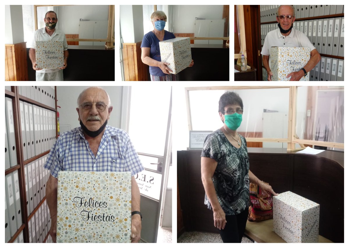 DanielBoscoProd's tweet photo. #SOCIEDAD | Jubilados/as del Sindicato de Empleados de Comercio ya retiraron sus cajas navideñas https://t.co/Nz3k6U1u6Q https://t.co/jRXro4QyvS