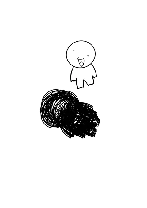 #1日1回同じキャラ増殖
31日目 浮遊 