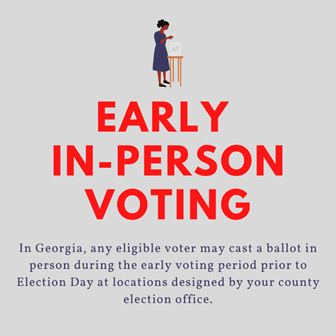 TJC_DC's tweet photo. Q2 @WhenWeAllVote Can a #GeorgiaVoter vote before January 5th in the #GeorgiaRunoffElections? #OurMarchToGeorgia #VoterInfo #OurMarchToVOTE #FinishTheJob #TistheSeasontoVote #BelieveinthePowerofVoting https://t.co/IxGU2mMATW