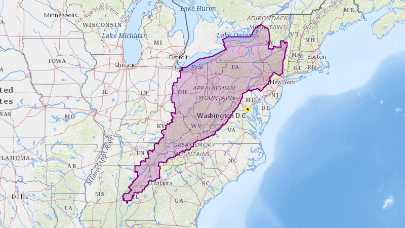 So much of PA is within the Appalachian Basin, where "Pennsylvanian Age" sedimentation fossilized ancient marsh lands to produce oil, gas and coal.
