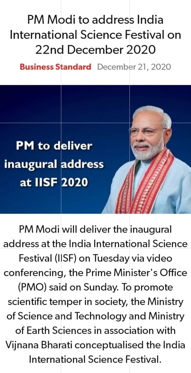 nrajabpcla's tweet photo. @Stuti8220 @nrajabpcl @naturaize @sachinparadkar @drmonika_langeh @narendra52 @Dr_MR_Satapathy @OnlineRajan__ @UjjwalaDesai @narendramodi @AmitShah @PMOIndia @aprnh19 @namoArunima @ParasKGhelani @NationalistIn14 @ArunDeshpande20 @ModiBrigade_Ind @sangitaRchopra @SoniaGurnani19 @mahendra3 @CantstopulovinM @GauravModified @desertfox61I @Hamara_Desh @savitha_rao @dhaval8456 @p3gh @lakshmianand96 @Pankaj_NaMo @utsavpansari @shakthigj @REESHUPRABHAK10 @RituKulshresth @Ashtalakshmi8 @athavale_abhi @mpladakh @AbhinandanKaul @DostKhan_Jammu @journalistHari @MBIndiaNews PM ModiJis Call4Action at #IISC2020
https://t.co/ogdAbMEXIF
#Vaibhav meet had 23K+ scientists discussing over 700 hours on matters of science
Awesome account of ModiSarkar facilitation for Science for moving it to Tech & Engg benefitting #EaseOfLiving
https://t.co/iXq0JBEt3a https://t.co/RQW8aNYipB