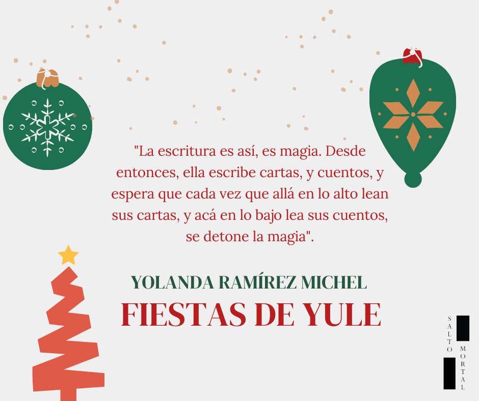 ESaltoMortal's tweet photo. En esta antología de cuentos navideños varios autores e ilustradores se unieron en un esfuerzo común: contar e ilustrar la Navidad a su manera. Por aquí algunos fragmentos de quienes participan. https://t.co/WykGXzuZP5 https://t.co/Kn61eCPNs1