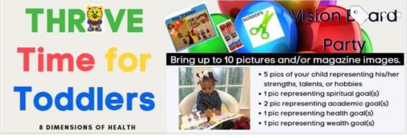VisionChallenge's tweet image. The 1st National Vision Board Party for Toddlers and Elementary Children

Join us today at 6:30 p.m.!

Location: Zoom
Meeting ID: 232 825 9734
Password: toddler 

Sponsor: @impacteducators