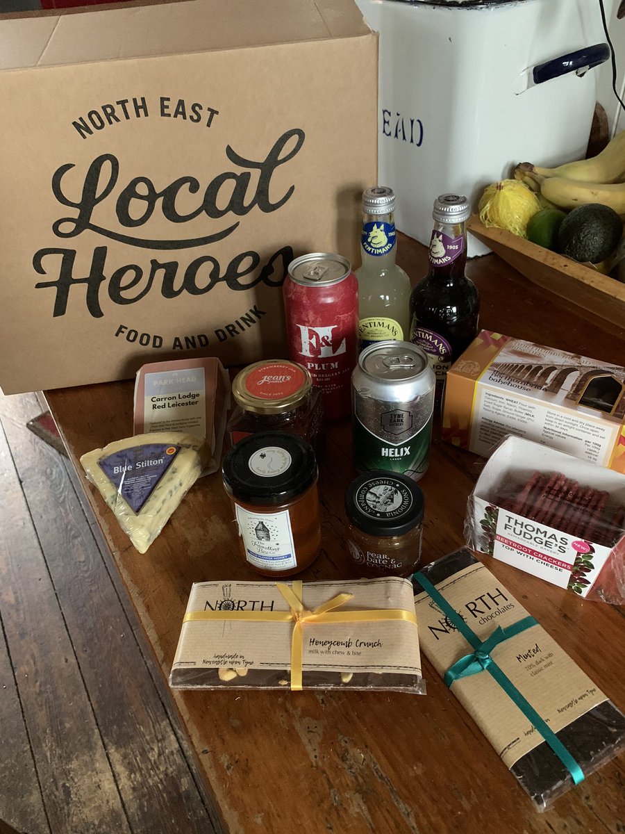 arwen_d's tweet photo. Happy Christmas to all the @ZeroLight  team - many thanks to @LocalHeroesNE for everyone’s hampers #LifeAtZeroLight #SupportLocalBusinesses https://t.co/noZGHCyK1c