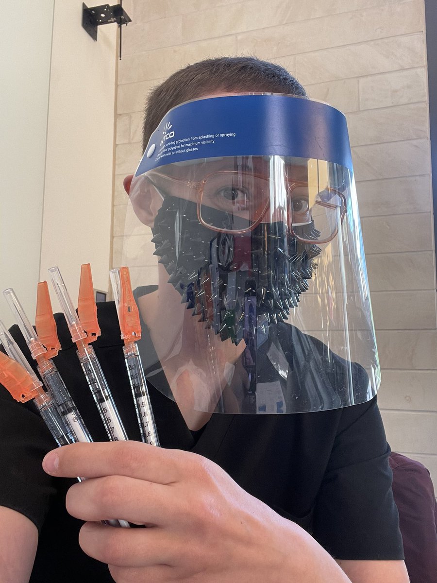 I’m Nurse Nico and I’m calling the shots today #nurses #nursing #vaccination #vaccinator #covidvaccine #whowantsashot