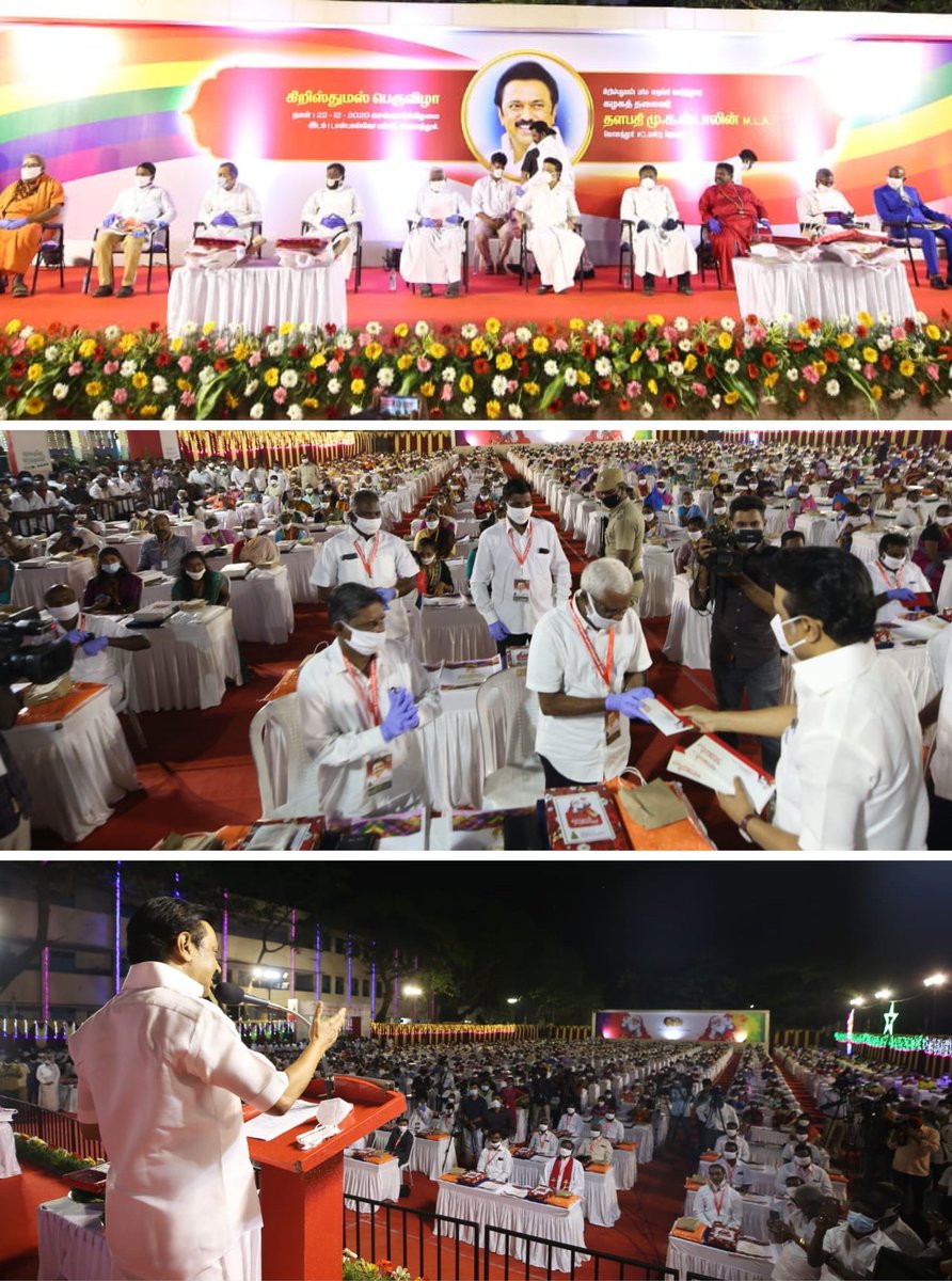 mkstalin's tweet photo. இன்றைய #KolathurVisit-ன் போது, பள்ளி மேம்பாடு உள்ளிட்ட பல்வேறு கட்டுமானப் பணிகளுக்கு அடிக��கல் நாட்டினேன்!

எளிய மக்கள் பயன்பெற 'மக்களைத் தேடி மருத்துவம்' என்ற நடமாடும் மருத்துவ சேவையைத் தொடங்கி வைத்தேன்!

கிறிஸ்துமஸ் திருநாளை முன்னிட்டு 1000 பேருக்கு பரிசுகள் வழங்கி வாழ்த்தினேன்! https://t.co/CKOSaIkVeQ