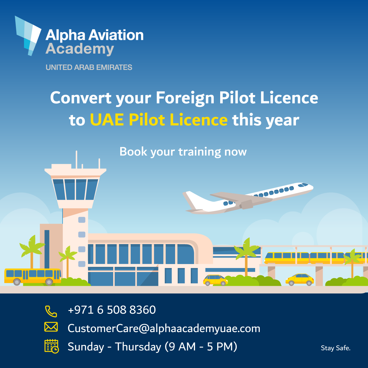 AirArabiAcademy's tweet photo. Contact our team to book your training ✈️
#AlphaAviationAcademyUAE #AlphaAviationAcademy #aviation #pilot #aviationlovers #pilotlovers #Airbus #a320neo #pilottraining #LicenceRevalidation #LicenceRenewal #LicenseRevalidation #LicenseRenewal #TypeRating #ForeignLicenceConversion https://t.co/6ZKNc009Dt