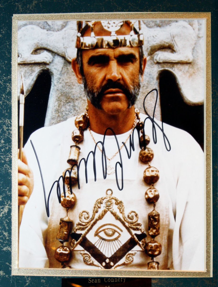 Illuminati symbolism is EVERYWHERE in several movies, let me display some notable examples for you. It's very, very common. Sean Connery in "The Man Who Could Be King"