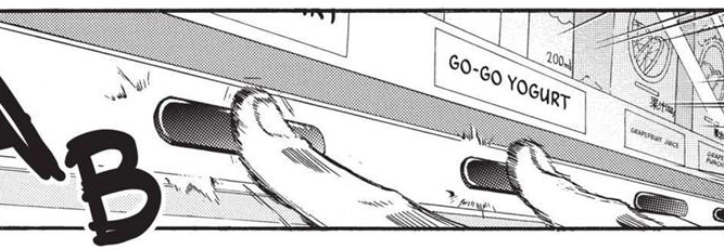 WHEN HE IS DETERMINED AND NEEDS PROTEIN TO REPAIR HIS MUSCLES??YOGURT!