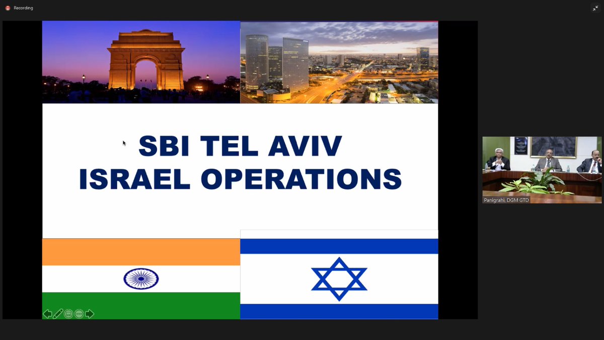During the SBI webinar, we have manged to get the glimpse of the bank's presence around the world, with an emphasis on the Middle East region, trade financing services offered at the SBI's Israeli branch, and benefits for Israeli exporters.