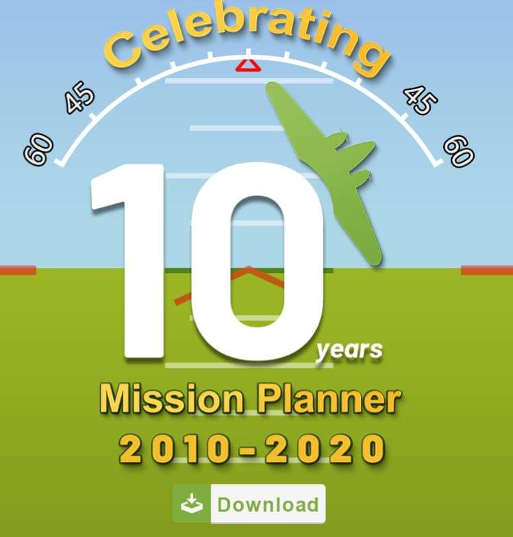 This is a memorable and special day for the drone industry. 
We, at <a href="/DRONEERA1/">DRONE ERA</a> love this community. 
Thanks to Michael Oborne for such a priceless tool, and achievement. It was giant leap for the Unmanned Systems' World.
 It still is! Happy birthday to us !! 🎉🤩🎉🤩

#ardupilot