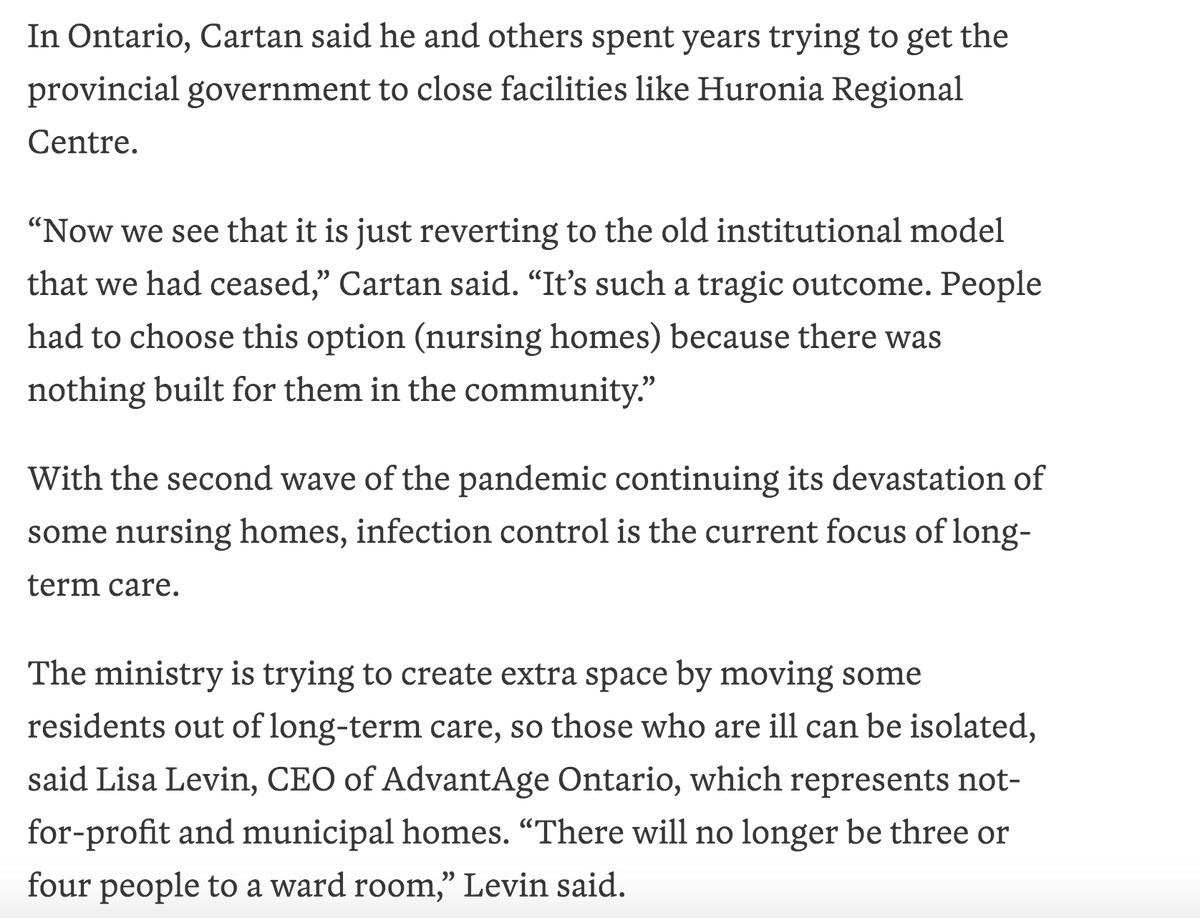 I know that piece is paywalled. I understand reasons for paywalls but I also disagree with coverage about disabled and/or poor people being paywalled especially relating to pandemic so...screenshots with alt text for my community.