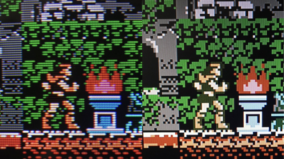 Forever collecting CRT comparison shots for posterity
