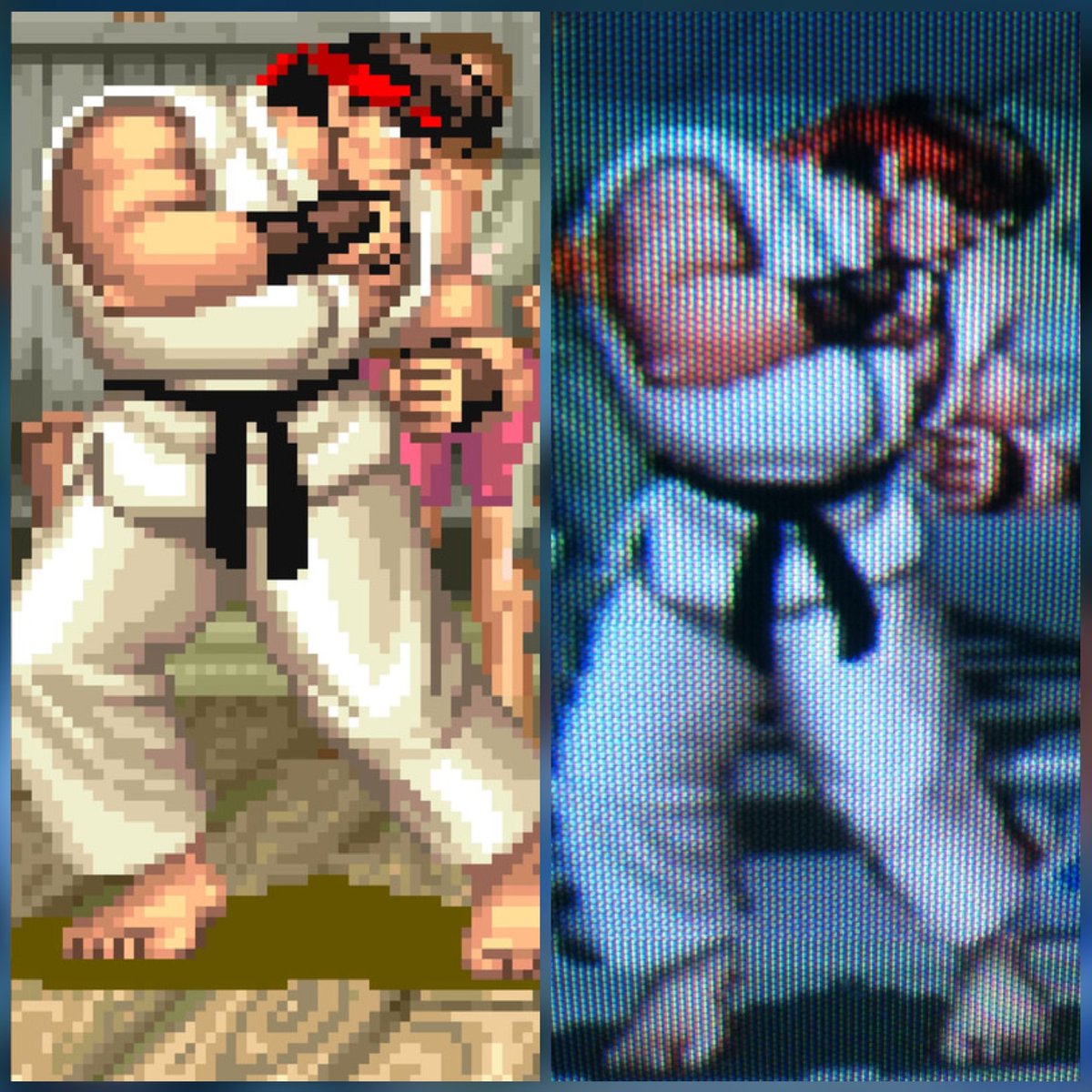 Forever collecting CRT comparison shots for posterity