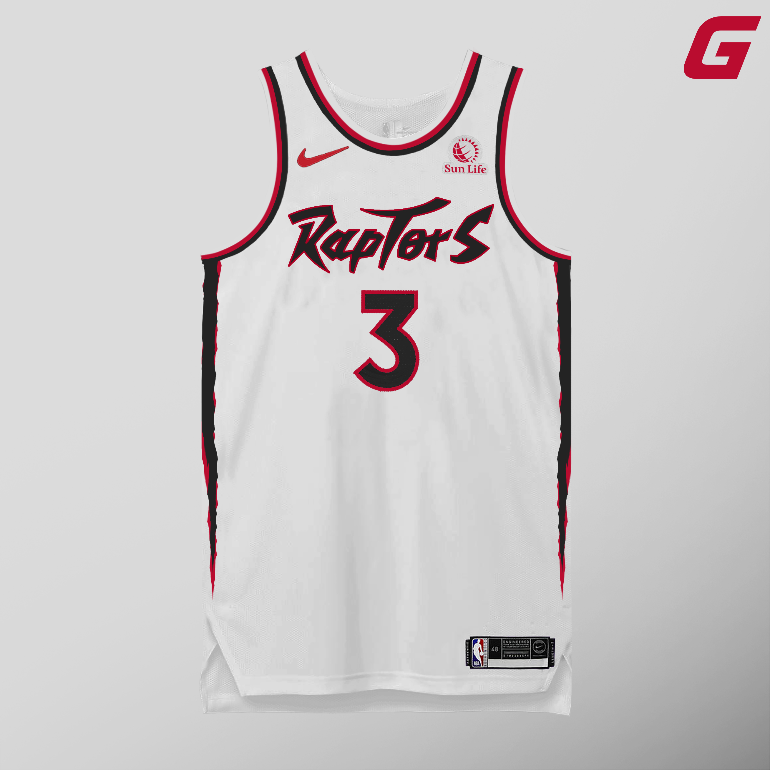 Toronto Raptors Jersey Redesign