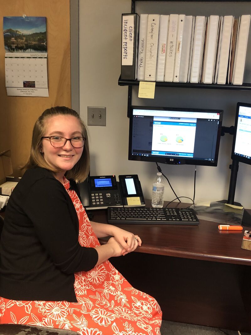 partnershipCD's tweet photo. Hailey Gilligan is a senior at Big Spring High School. Thanks to @HACC_info's Nurse Aide Training and #internship at Synergy HomeCare, she now has a full-time job at Synergy HealthCare before graduation. Read Hailey's full story: https://t.co/fpUR2XImDd https://t.co/sbjGOk9aoN