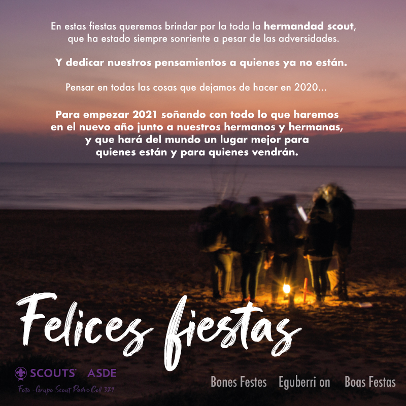scout_es's tweet photo. Este año ha sido extraño y difícil. Queremos dejar 2020 con un sabor de boca menos amargo: hemos preparado este resumen para recordar que, a pesar de todo, hemos hecho muchas cosas, siempre sonriendo ante la adversidad. Gracias y... ¡felices fiestas! 
👉🏾 https://t.co/sUAy4AXFD7 https://t.co/Y4iPbK2rC5