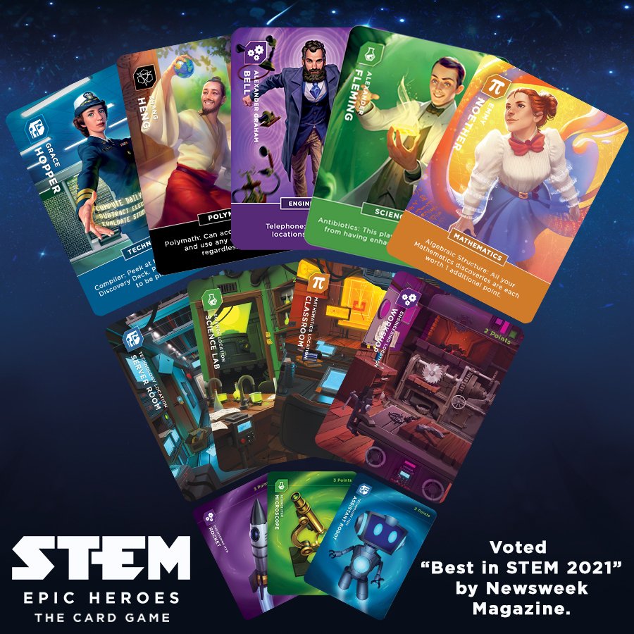 STEM: Epic Heroes tweet media