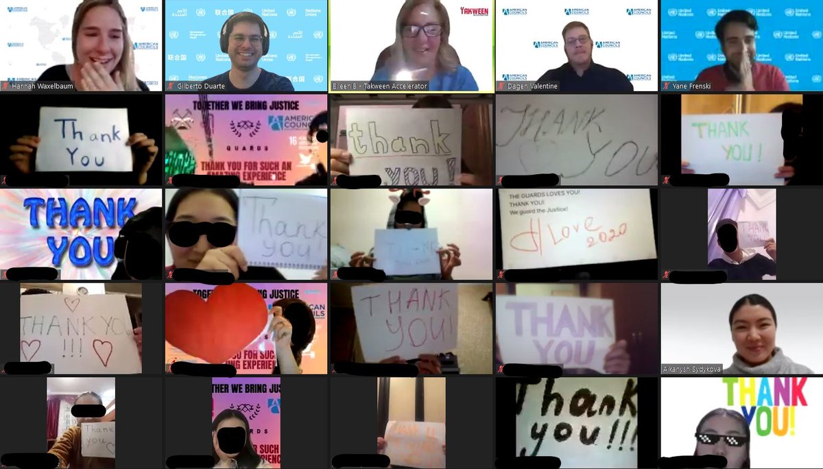 GilADSantos's tweet photo. Wrapping up @UNODC #Education4Justice 💻⚖ #JusticeAccelerators, we had a nice surprise from participating 🇦🇲🇰🇬 students who worked hard to develope tech solutions for #ruleoflaw challenges! Great ending to our 2020 activities!
#SDG16 #youth #STEM #SDG4 https://t.co/NviTSv43tB