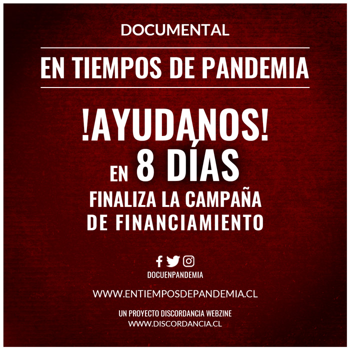 DocuEnPandemia's tweet photo. Un día menos pero aun hay tiempo para colaborar

https://t.co/aCtxvNMFjT

#documentales #entiemposdepandemia #documentary #documentaryfilm #Metalhead #headbangers #pandemia #tiemposdepandemia #covid19 #coronavirus #MetalChileno #pandemic #intimesofpandemic #documental https://t.co/uANbrVT1F3