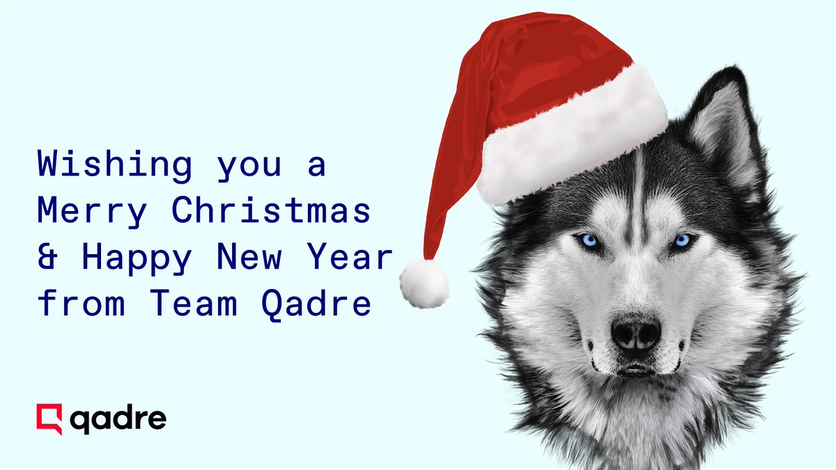 Season's greetings from the Qadre team!🎄🐺