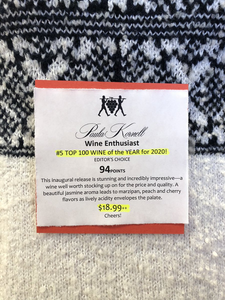 *LIMITED SPARKLING* perfect for the holidays! Swipe to see the amazing review &amp; an amazing price 👀
•
#paulakornellsparklingwine #buylocal #shoplocal #cheers #holidaysparkling #3days #bootleggers