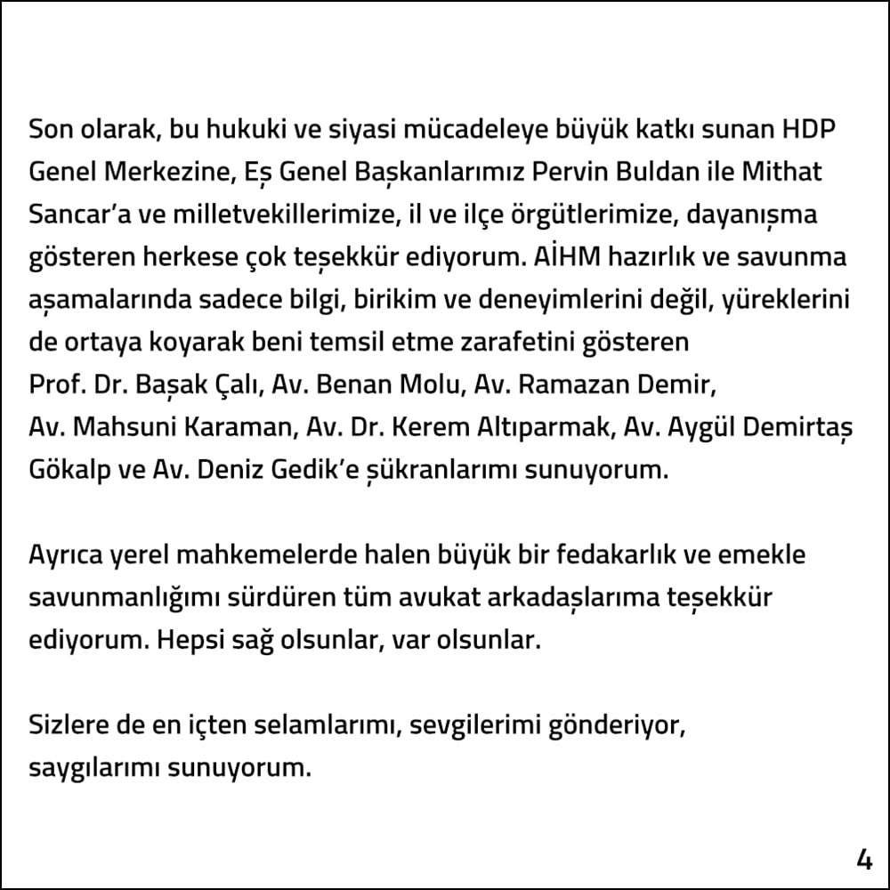 AİHM Büyük Daire kararı hakkındaki görüşlerimi paylaşıyorum.
