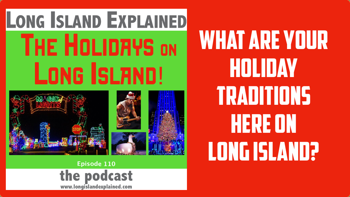 LIExplained's tweet image. Chris and Steve chat about Long Island Holiday traditions on this week's all-new episode.
Find all the ways to listen at longislandexplained.com