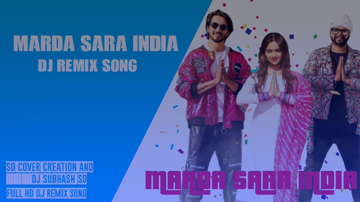 SubhashDandeka4's tweet photo. Marda Saara India🔥🌟Dj Remix Song @Mr_Faisu_07 @jannatzubair29_  #mardasaaraindia 
#SDCoverCreation #DjSubhashSD 
#NewRelease #mr_faisu_07
#keepsupporting
#keepmotivating 
#faisusqude

Click Here👇
https://t.co/JoVmmpTDMZ https://t.co/OosaSDni3g
