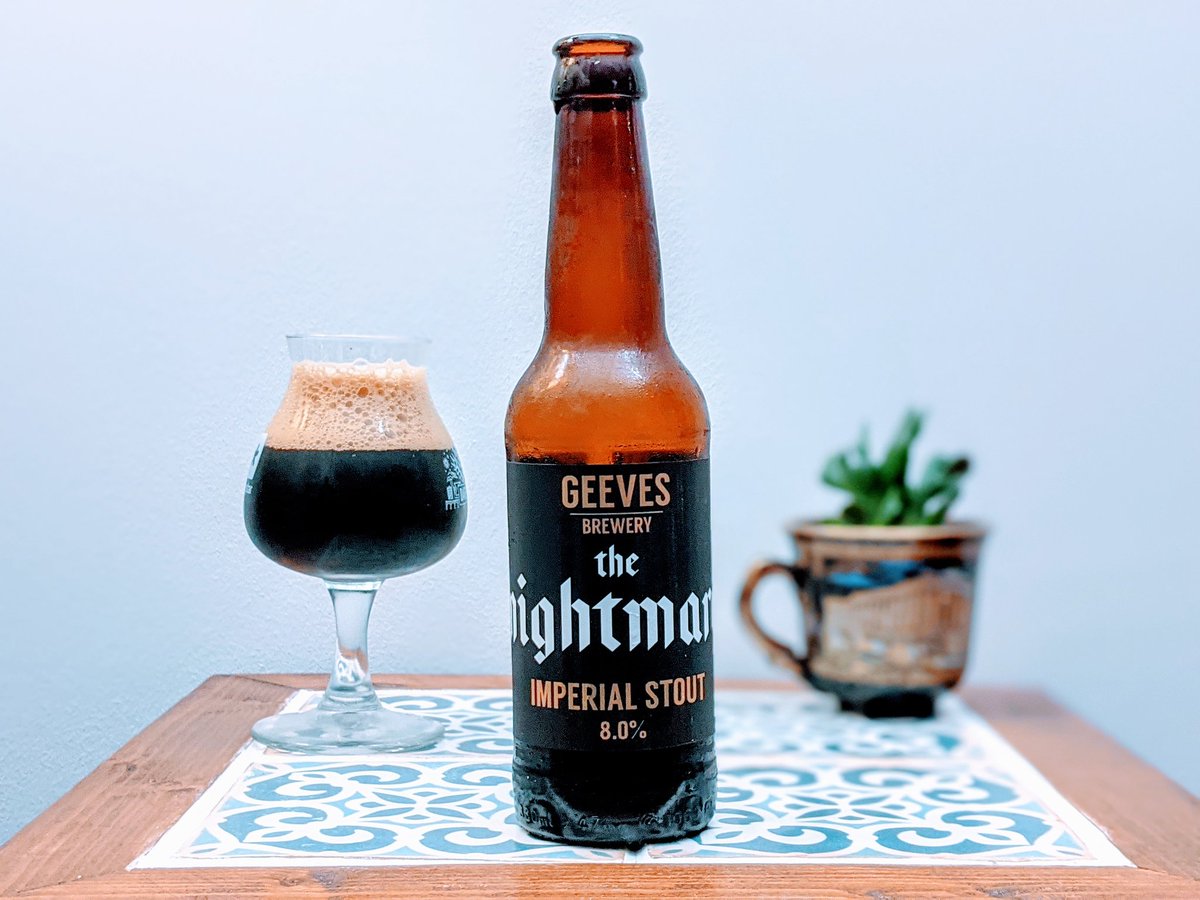 Today's Beer In Profile; The Nightmare imppy stout 😍 Read the full profile on our Facebook page here 
m.facebook.com/story.php?stor…