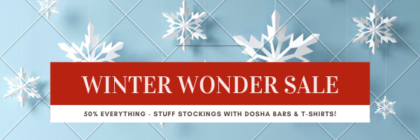 doshabar's tweet photo. Save 50% on everything! - Dosha is a great holiday gift! - https://t.co/nQgdMZMmhQ https://t.co/moYoPdpOee