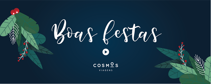 A Cosmos Viagens deseja a todos umas Boas Festas!
Link para visualização: cdn.cosmos-viagens.pt/Natal.mp4