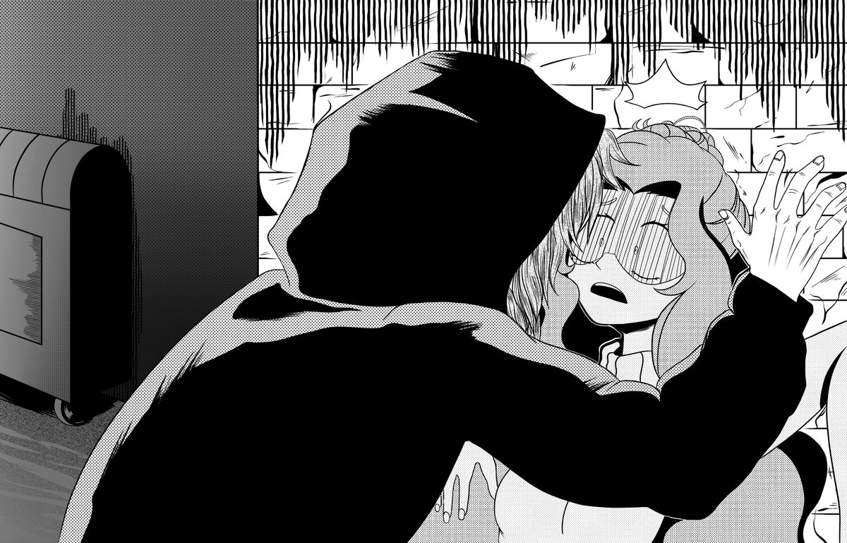 Fominado1's tweet photo. ❤️Red heartLate birthday gift for my BF @LoraKortes❤️

Tried to draw comic-moment from RP with Shigaraki and her oc Sora in manga style
P.S: other panels - lower

#shigarakiromura #shigaraki_tomura #bnha #bnhaoc #bnha_oc #mha https://t.co/g9BiUNCJ4a