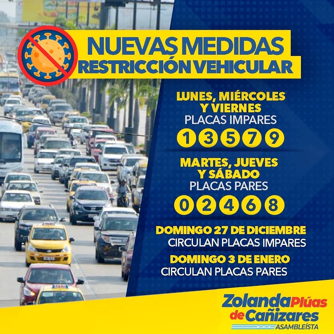 Noti6psc1's tweet photo. ATENCIÓN 🇪🇨 Estas son las nuevas medidas del COE NACIONAL para Navidad y Fin de año. 

#quedateencasa #covid_19  #yomecuido #coenacional #restricciones https://t.co/rr9lDh2rey https://t.co/QlOOIzmZky