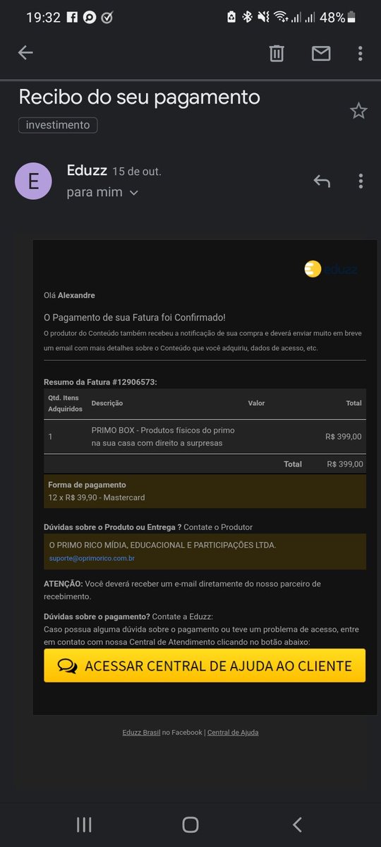 Alexair11's tweet photo. @ThiagoNigro boa tarde, tudo bem? poderia passar pro suporte que estou aguardando meu primo box 2.0 desde outubro e não recebi nada. Por ter pago já é um valor considerável, queria análise do meu pedido: 12906573. Deve ter ocorrido algum problema, pois eu sou da turma 1 de abril. https://t.co/YI0eEjuDDA