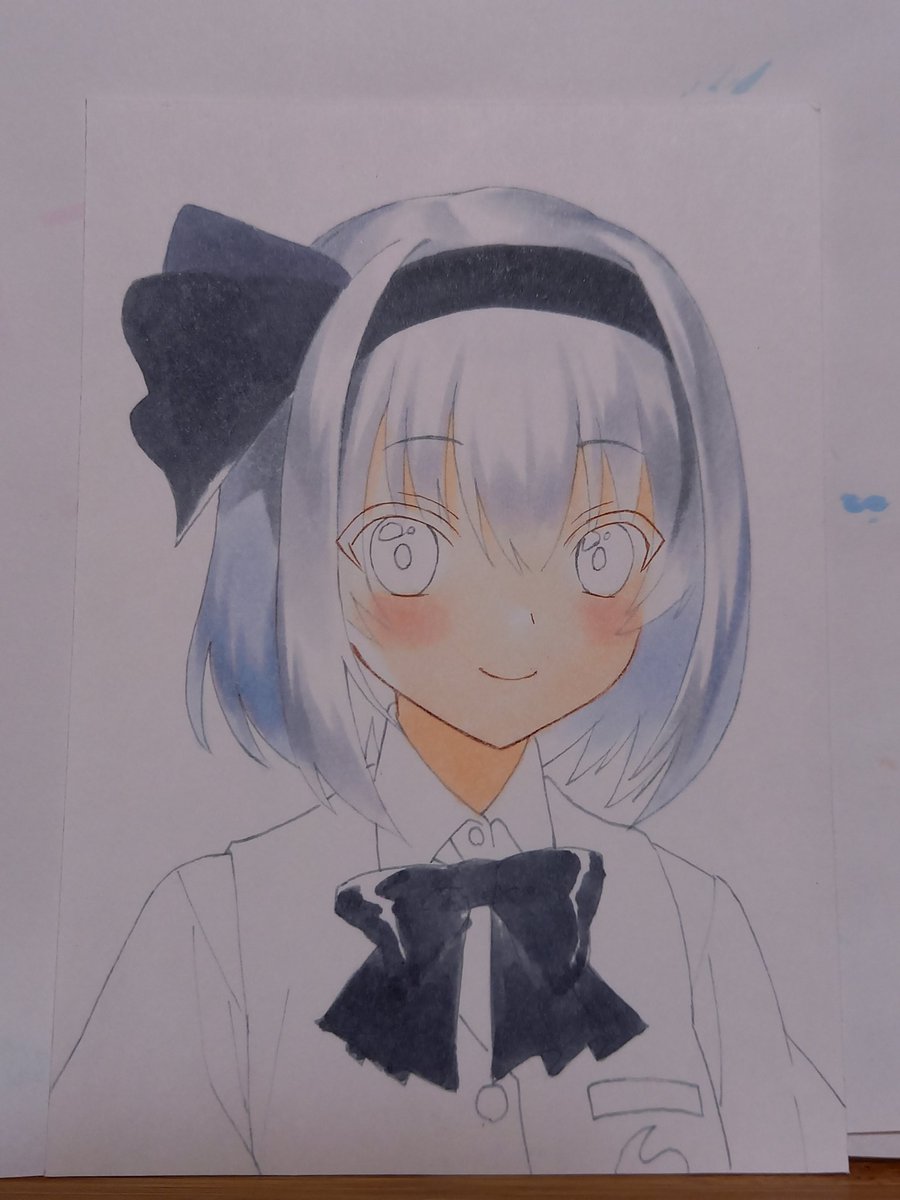 ワンドロチャレンジ お題に沿ってでは無く描きやすいキャラで描いてます くわのイラスト