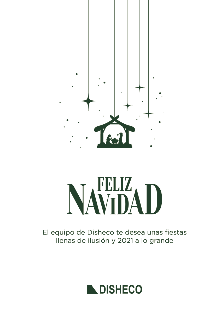 Disheco_SA's tweet photo. News Diciembre 2020/1 - Feliz Navidad y un mejor 2021 - https://t.co/8ygHHN3sdB https://t.co/xkjf5Q9p3z