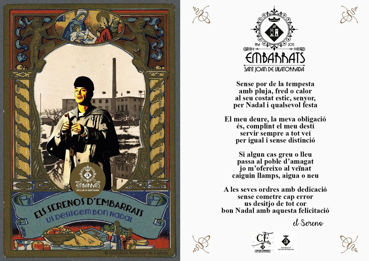 La gent Embarrada us desitja un Bon Nadal i que el 2021 bategi amb tota la vostra força!! #embarrats #somgentembarrada